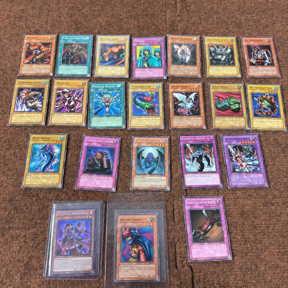 Yu-Gi-Oh Card Lot 20pc Kashtira Riseheart MP24 Monster Reborn Seven Tools Bandit